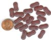 20 4x16mm Two Hole Spacer - Matte Garnet